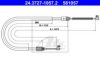 ATE 24.3727-1057.2 Cable, parking brake